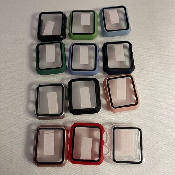 I Watch case/cover for Apple Watch- set of 12 - 38mm NWT - Picture 1 of 15